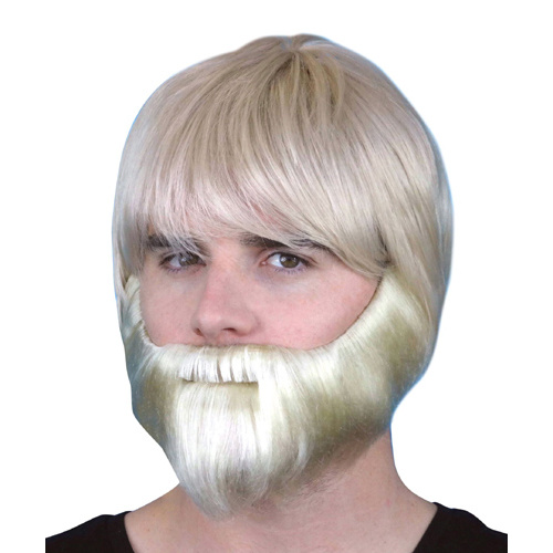 Beard - Blonde Synthetic W/Elastic