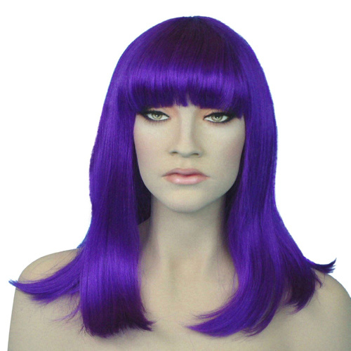 Wig - Cleo - Electric Purple