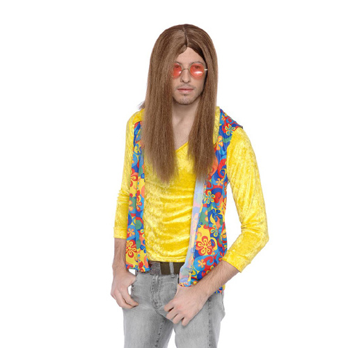Wig - Hippie Guy - Brown