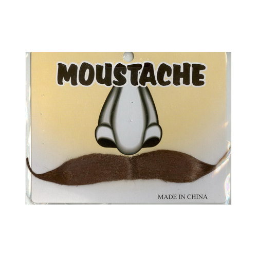 BROWN MOUSTACHE( 6PK)