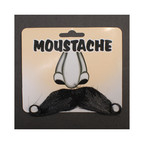 BLACK MOUSTACHE (6PK)