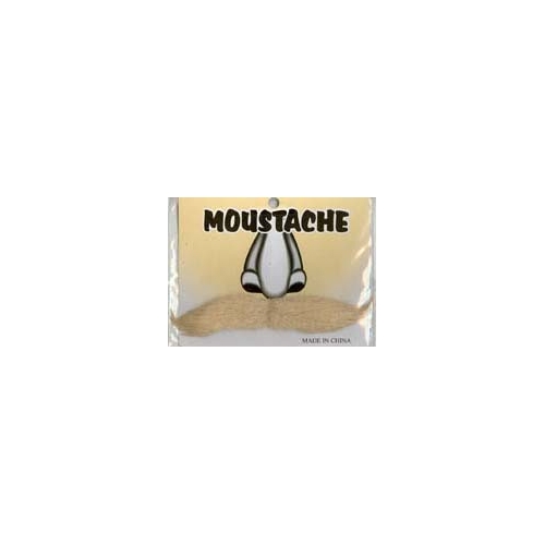 BLONDE MOUSTACHE (6PK)