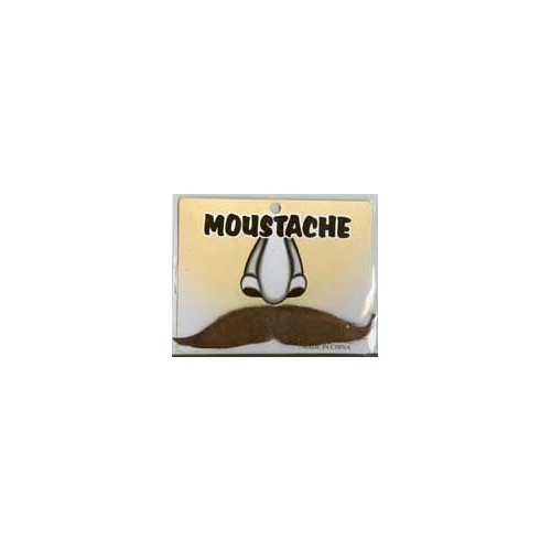 BROWN MOUSTACHE( 6PK)