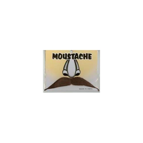 BROWN MOUSTACHE( 6PK)
