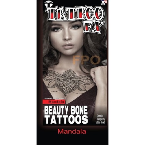 Beauty Bone Mandala FX Tattoo