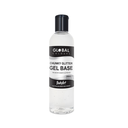 BODYART CHUNKYGLITTERGELBASE 250ML
