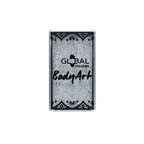 Metallic Silver 20g Magnetic Face & Body Art Cake Paint