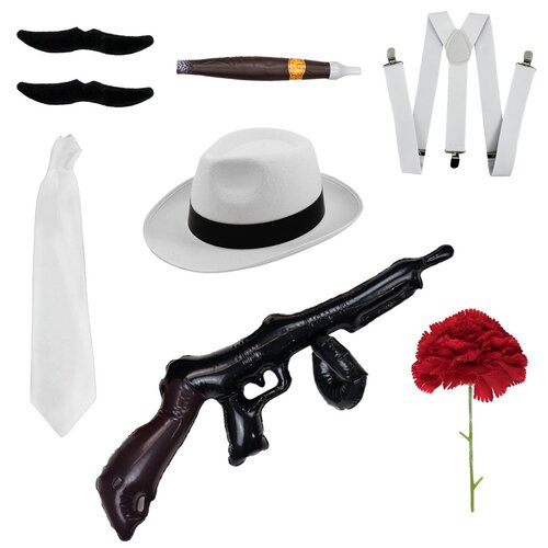 Gangster Accessory Pack - White