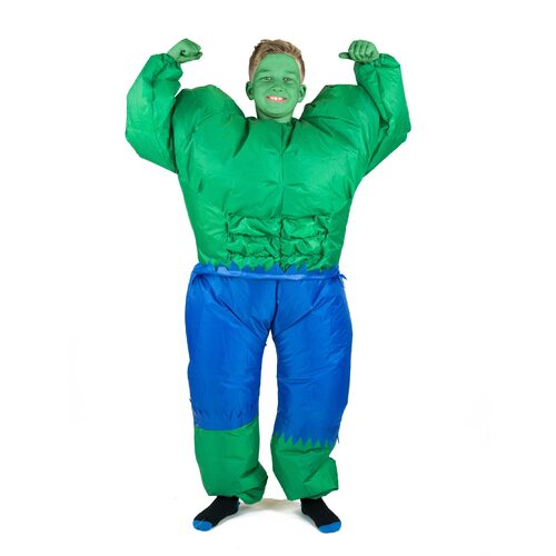 Kids Green Man Costume