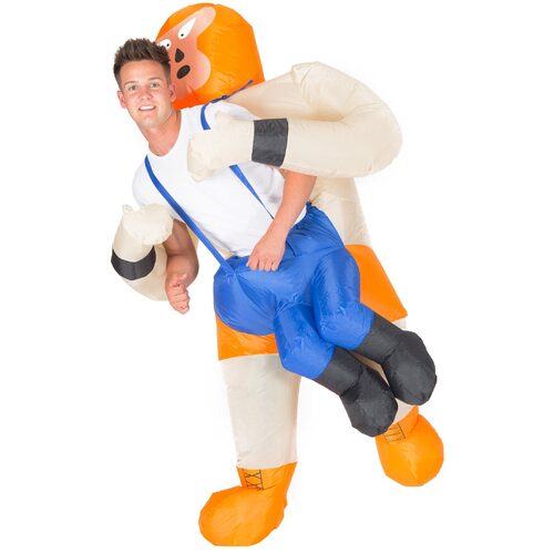 Inflatable Wrestler Costume