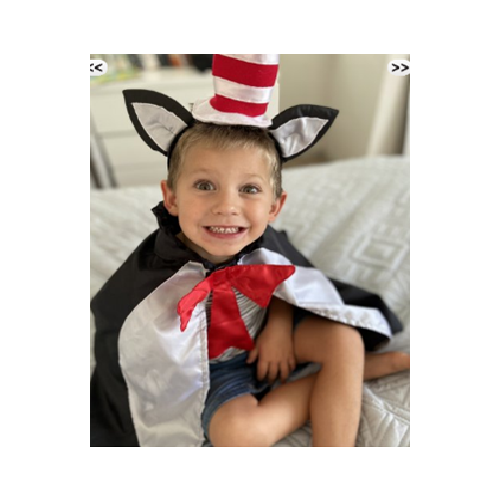 Kids Costume - Cat With a Hat & Cape
