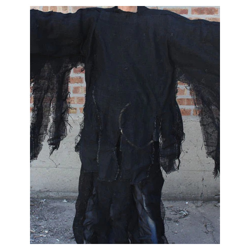 Rotting Gown 2 Piece Black Jute Full Length