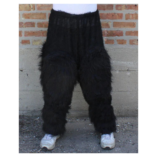 Pants - Ape, Gorilla, Monster or Beast Black Legs