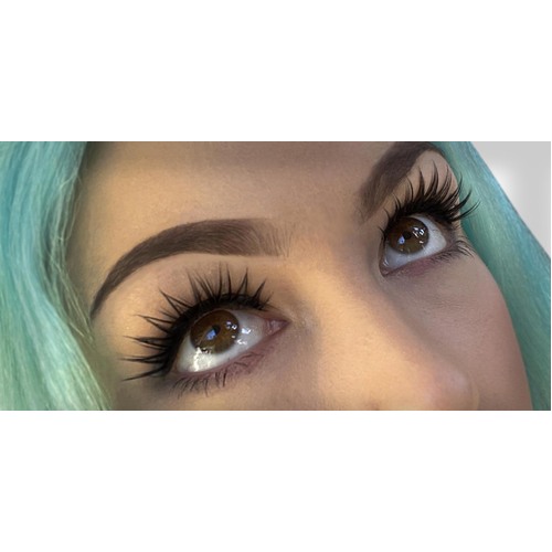 Eyelash - Zig Zag - Black