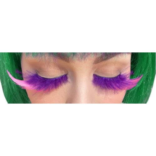 Eyelash - Purple & Pink Feathery