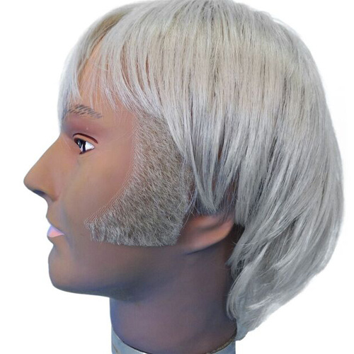 Sideburns - Thick Curved Blonde