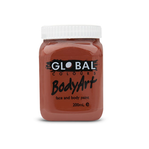 Brown Face Paint - 200Ml Jar
