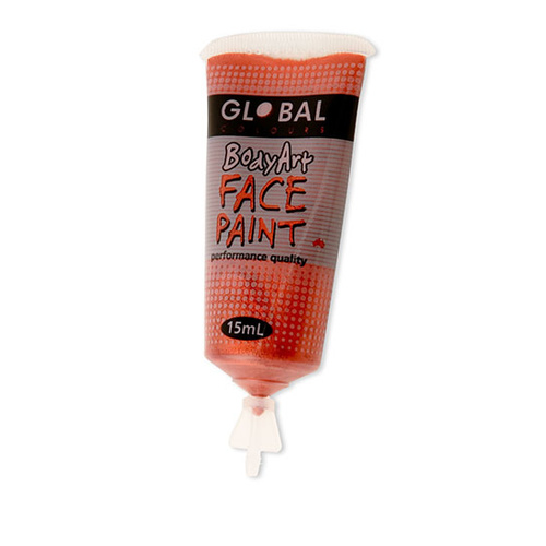 Copper Metallic Face Paint - 15Ml Tube