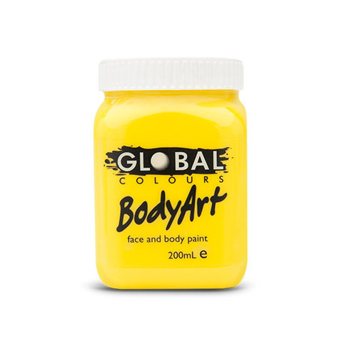 Yellow Face Paint - 200Ml Jar