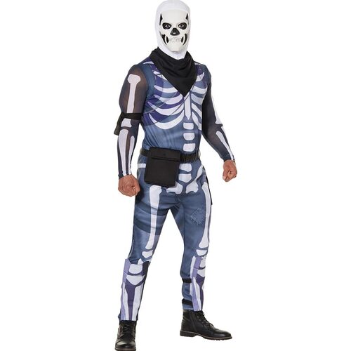Fortnite Skull Trooper Adult Costume - Medium