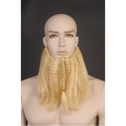 BLD. BIKER BEARD W/PLAIT 1PCE