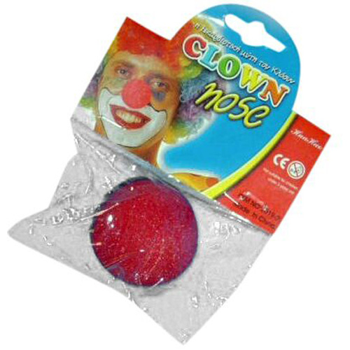 Clown Nose - Red Foam/Sponge