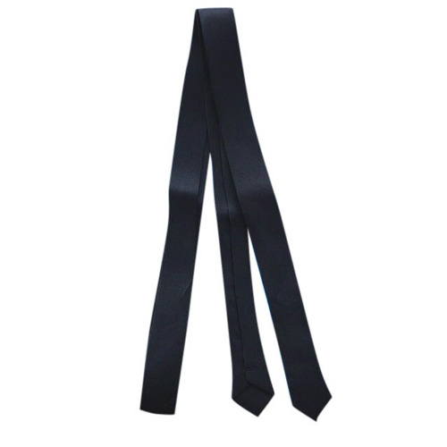 Tie - Skinny Necktie - Black (Mad Men)