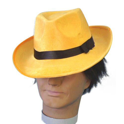 Hat- Yellow Fedora