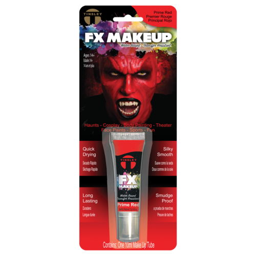 Tinsely Makeup - Prime Red