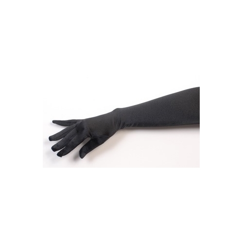 BLK SATIN GL 38CM 3PK 