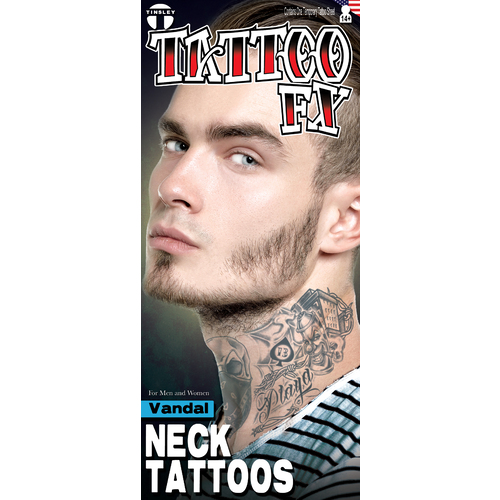 Vandal - Neck Tattoo 