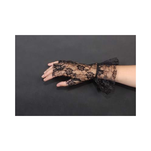 BLACK LACE GLOVE 