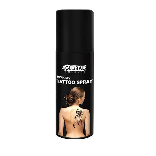Tattoo Body Spray 60ml Black Global Colours