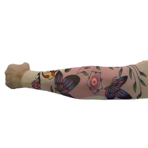 BIRD AND ROSE TATOO SINGLE SLEEVE 3PK
