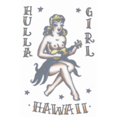 Hula Girl 1950 - Vintage