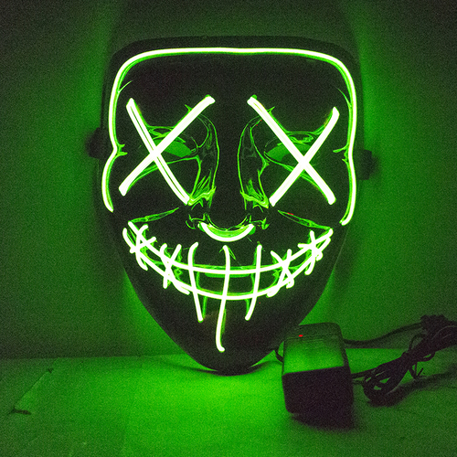 Mask - The Fluro Green Purge