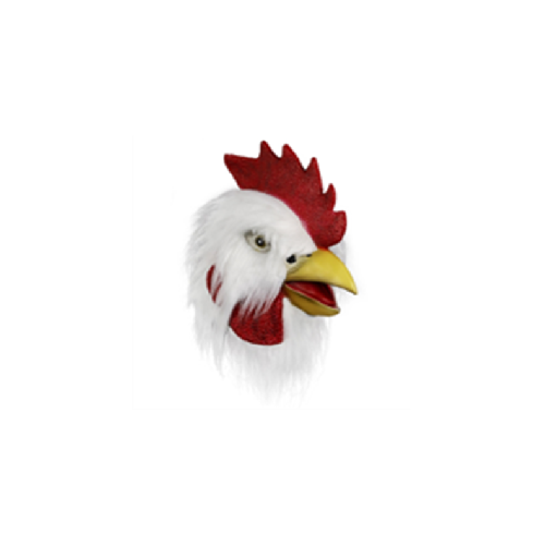 Mask - Rooster White