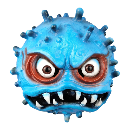 Latex Mask - Blue Virus