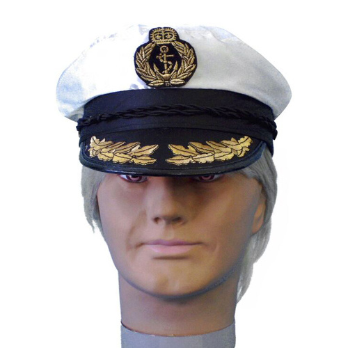 Hat- Satin Ships Captain Hat (A)