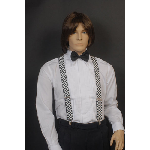 CHECKERD SUSPENDERS