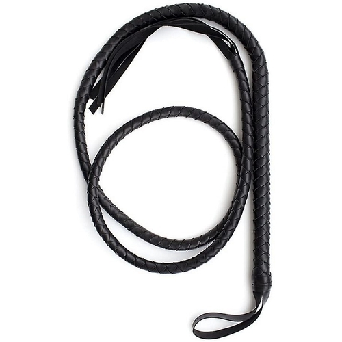 BLACK STOCK WHIP