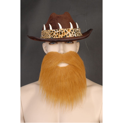 LIGHT BR MOUST/BEARD 1PC